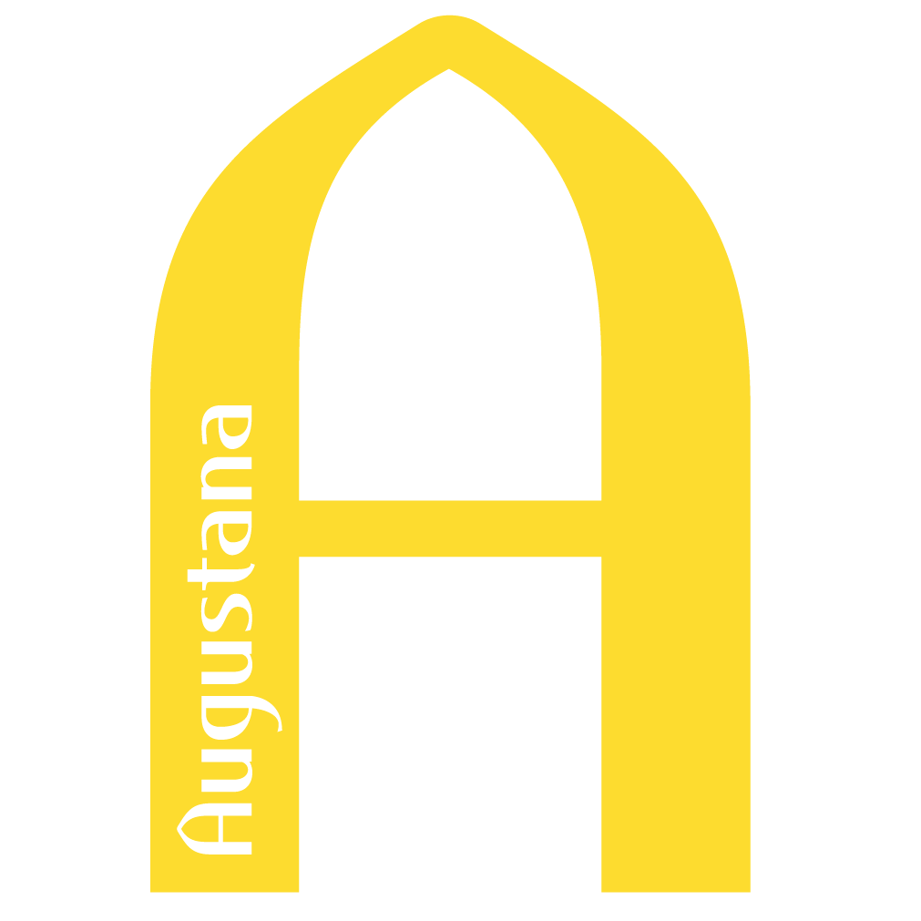 Augustana A yellow graphic