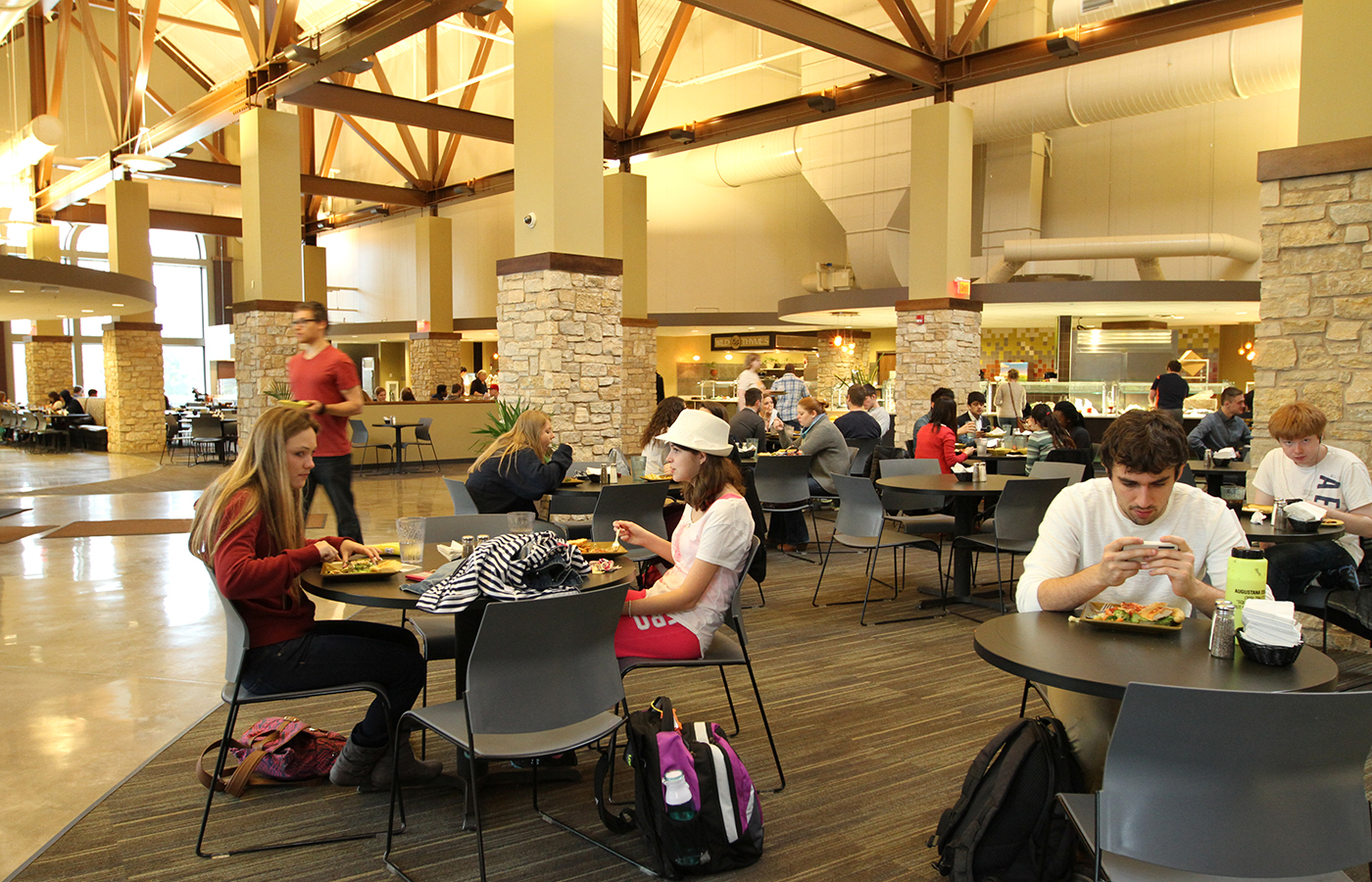 Dining in The Gerber Center