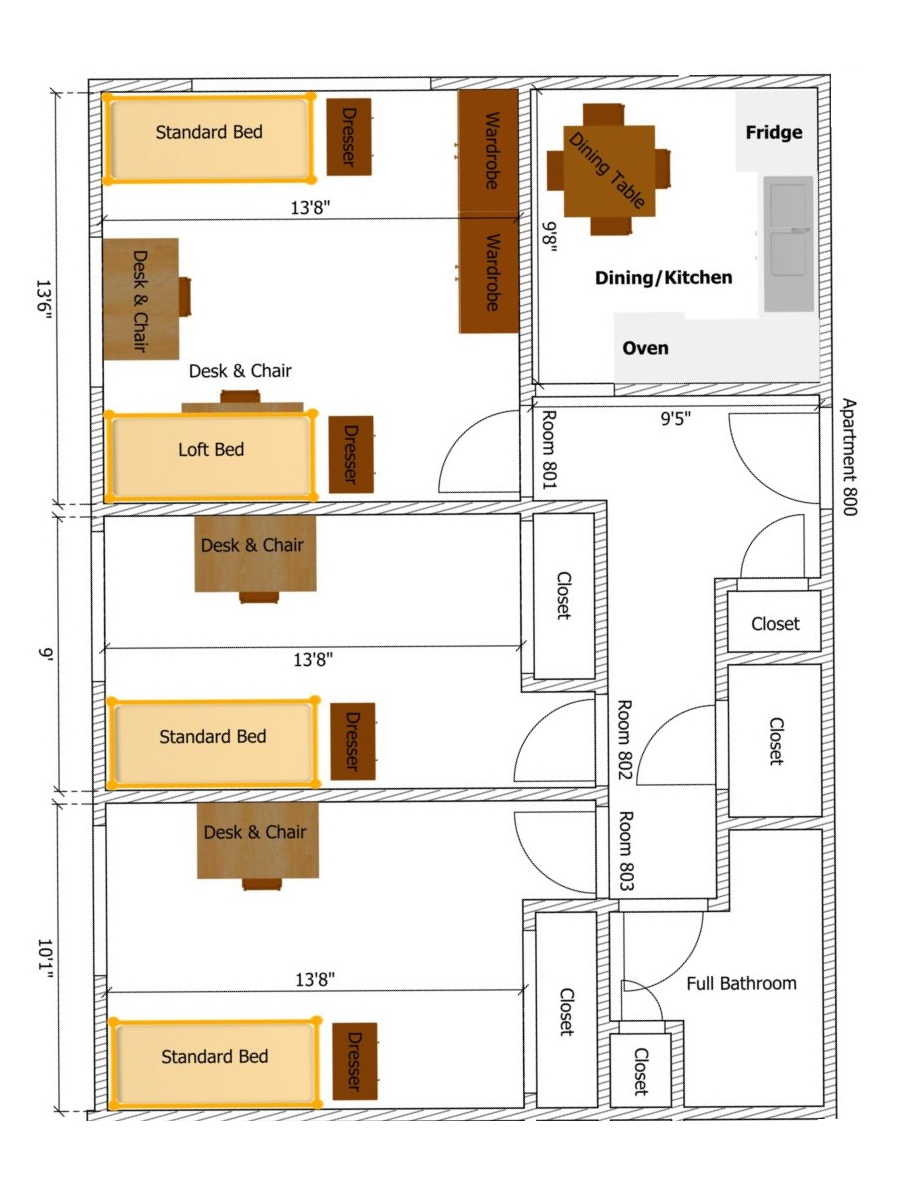 Andreen Apartment 800