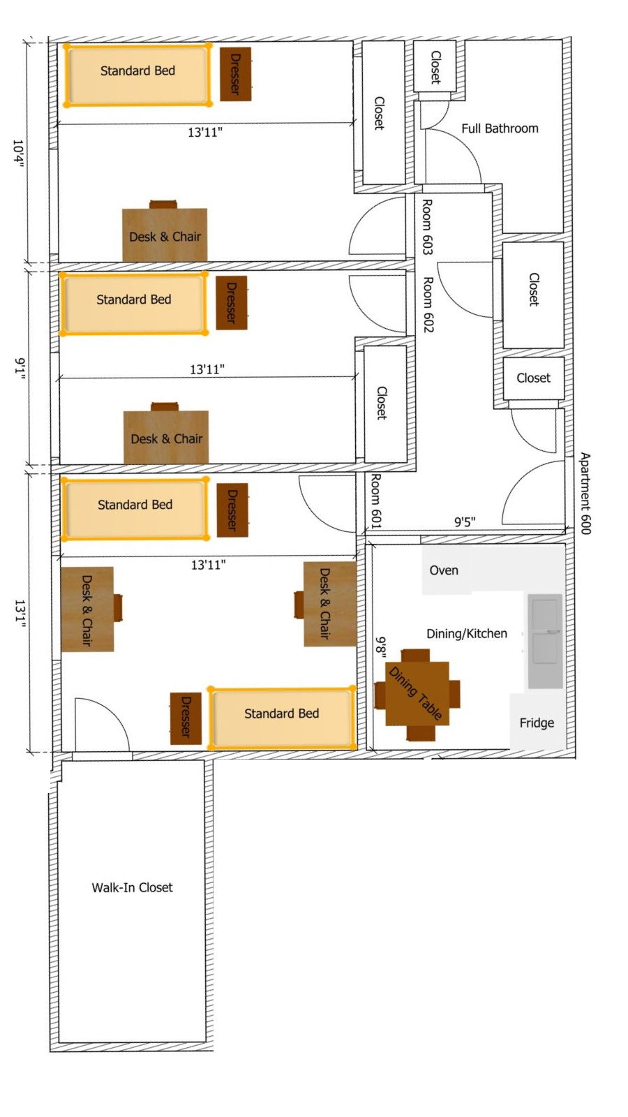 andreen apartment 600