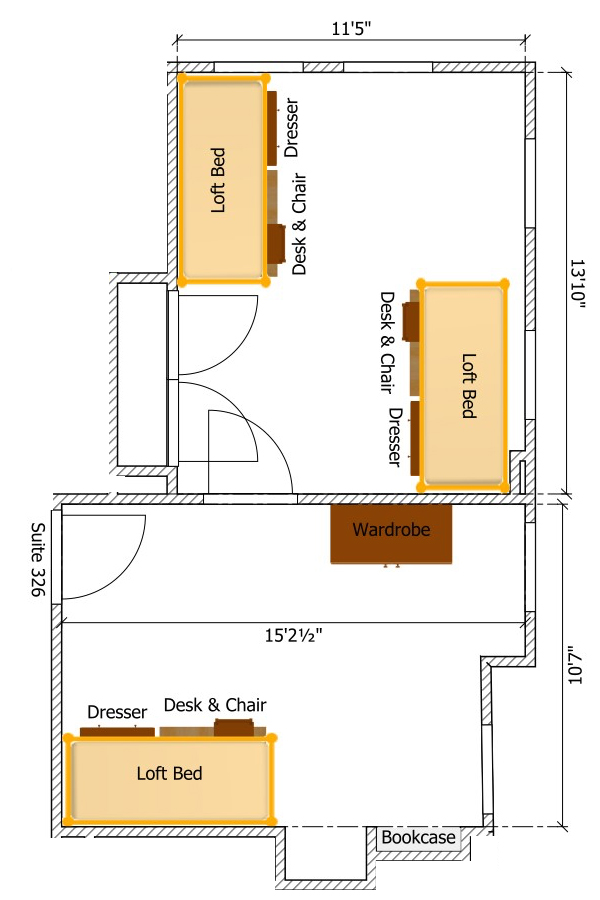 Andreen Room 326 and 226