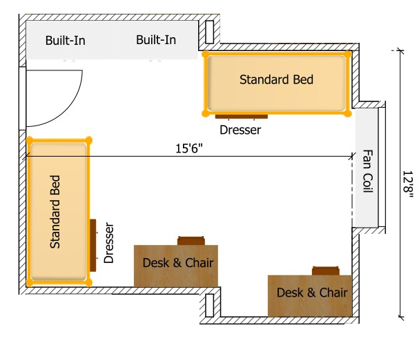 1st floor standard odd room