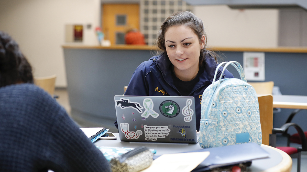 students study together 