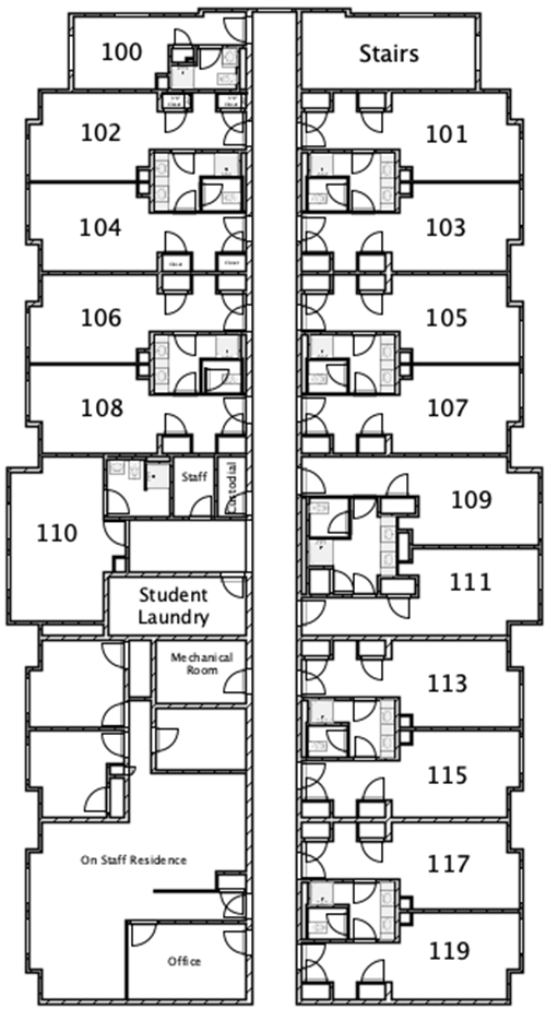 swanson suites first floor