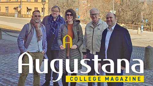 Dr. Adam Kaul, Dr. Dag Blanck, Dr. Lena Hann, Dr. Doug Nelson and Dr. David Thornblad at Uppsala University