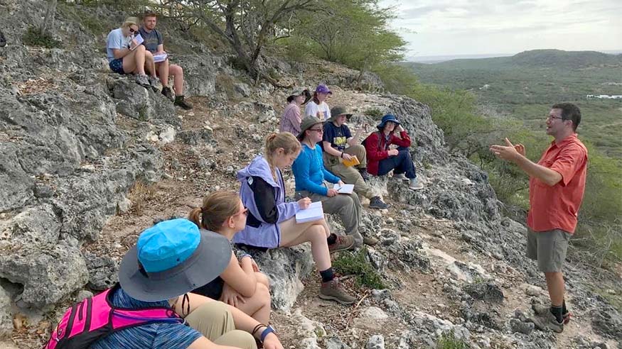 Students in Bonaire