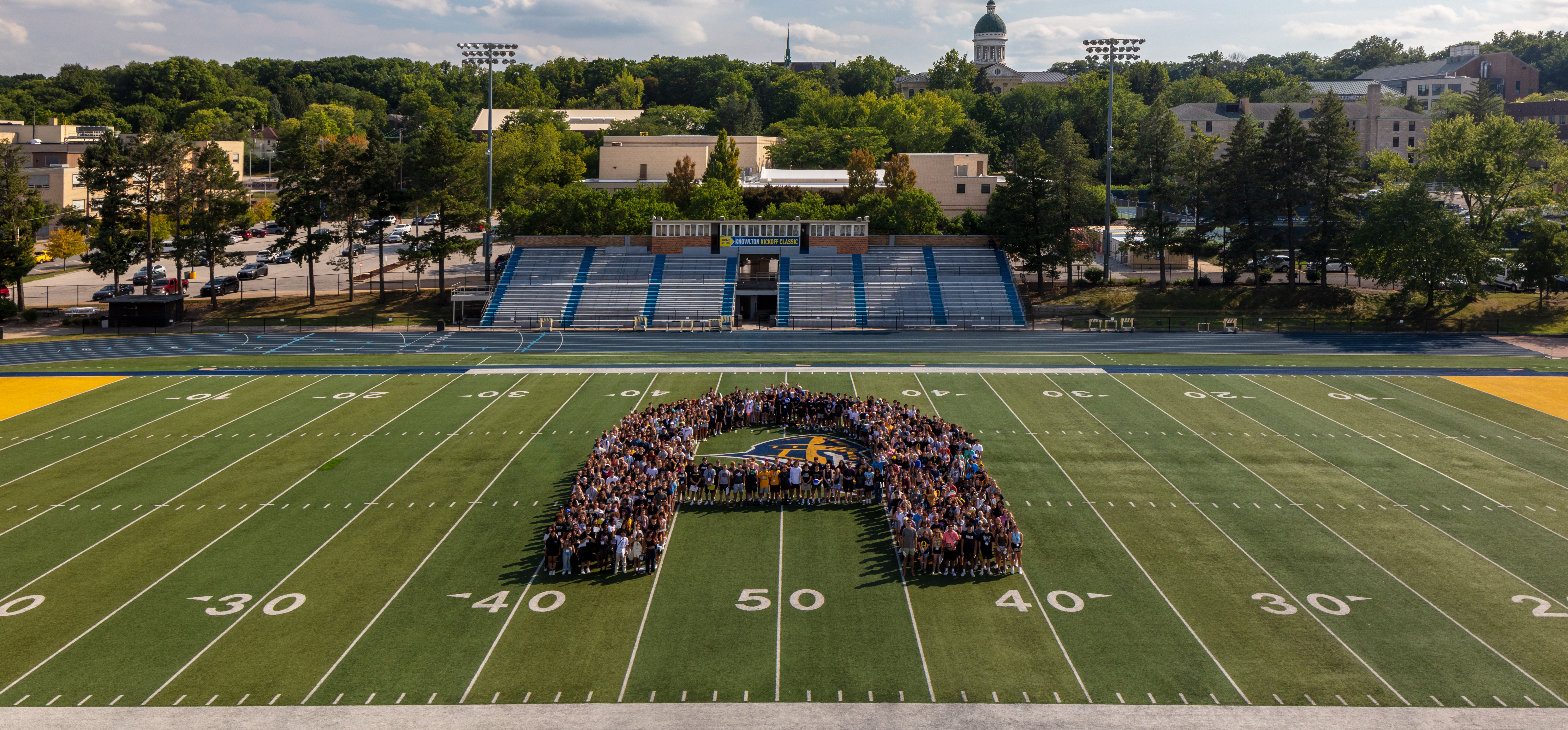 class of 2026 A photo on the football field