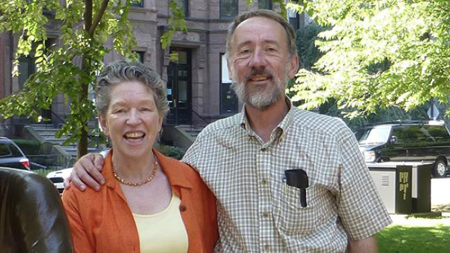 Rich Jensen '74 and Beth Goodrich