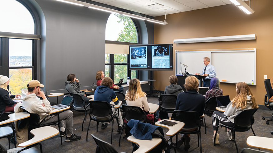 Old Main classroom