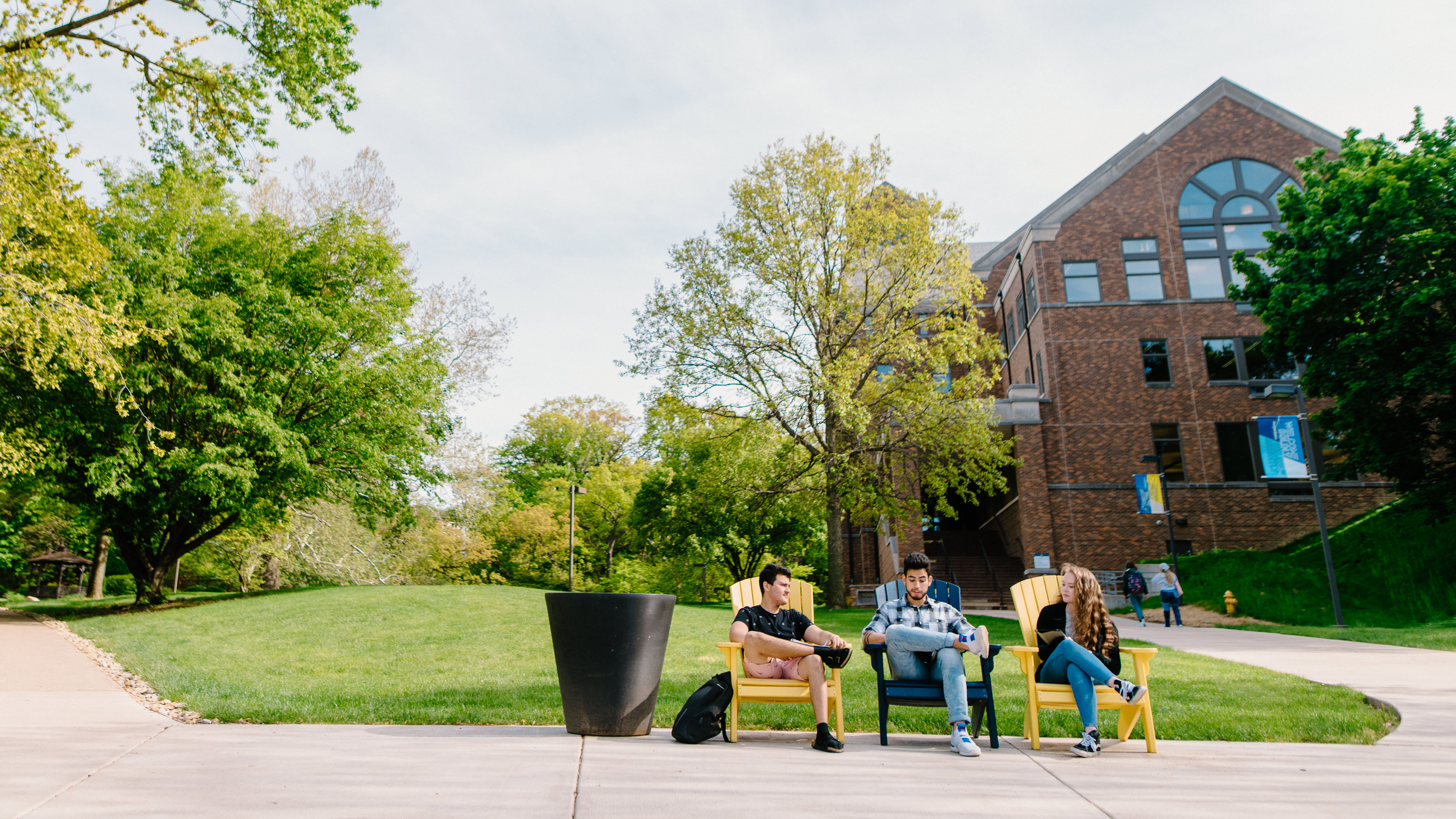 Adirondack Chairs on Viking Plaza