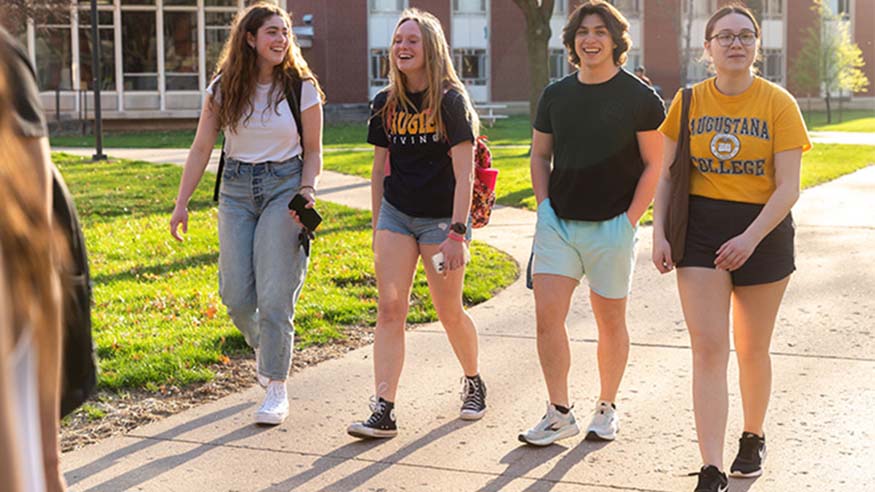 Student in front of Westerlin