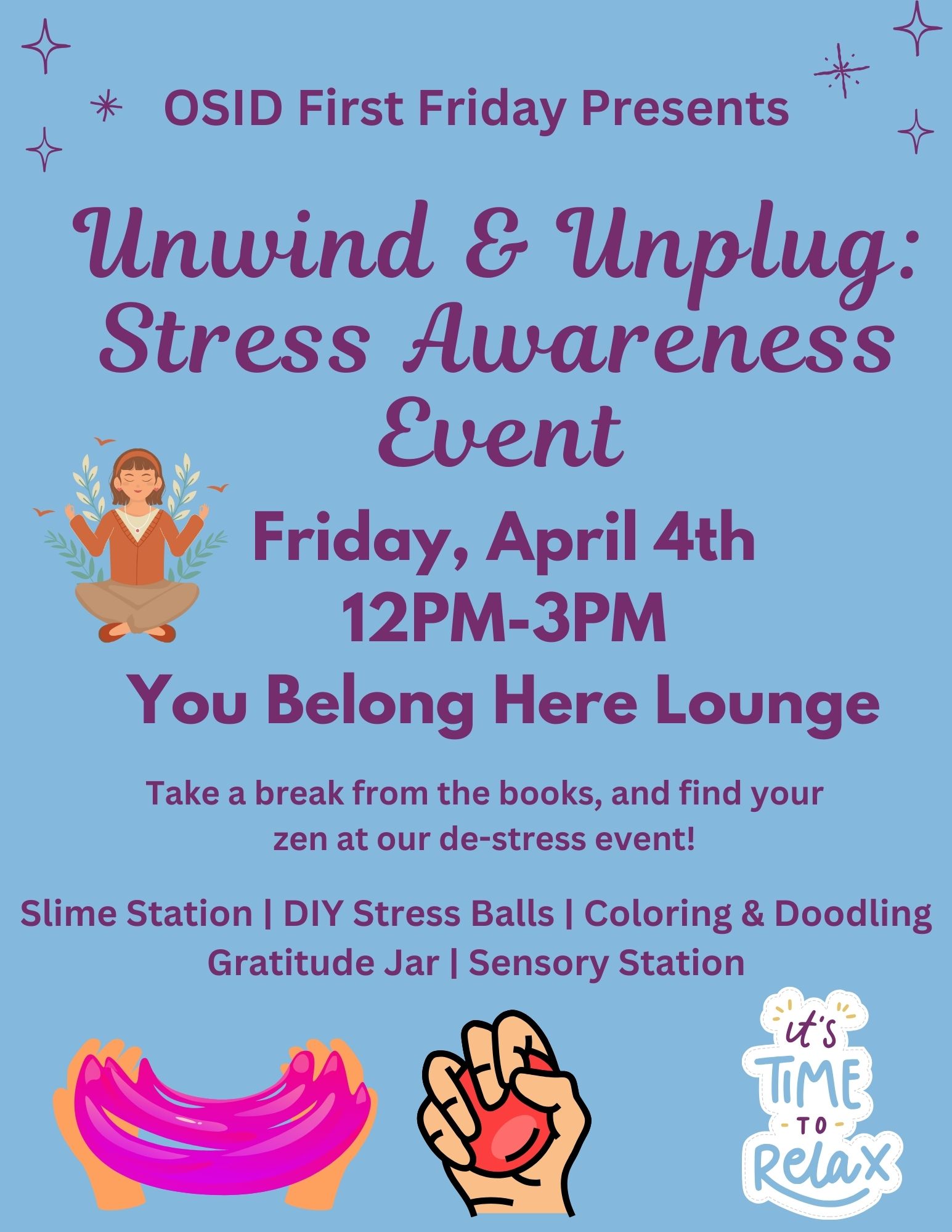 First Friday flyer
