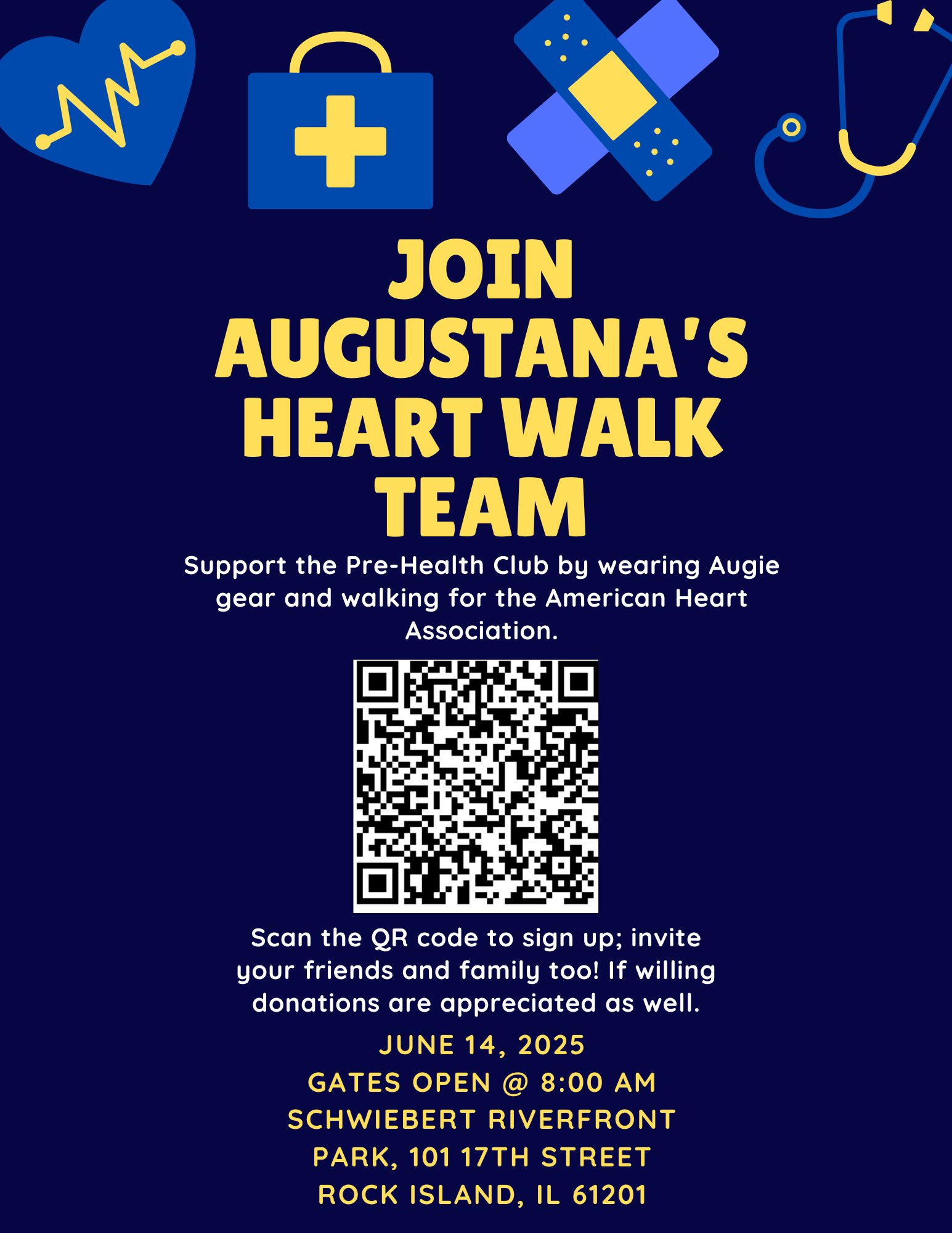 Heart Walk flyer