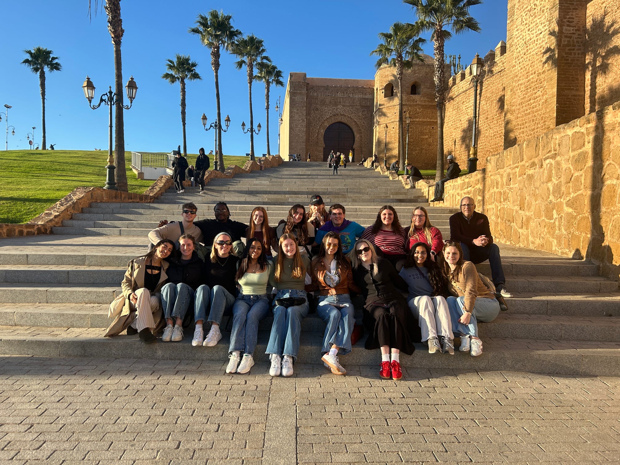 historic ruins of Chellah in Rabat, Morocco