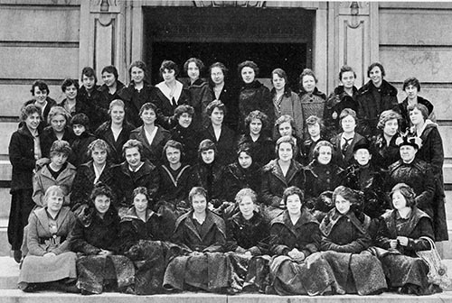 The Augustana Woman’s Club, from the 1918 Rockety-I.