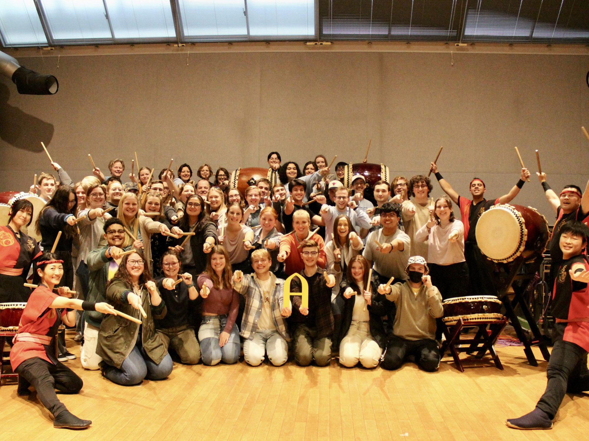 Augustana Symphonic Band in Japan