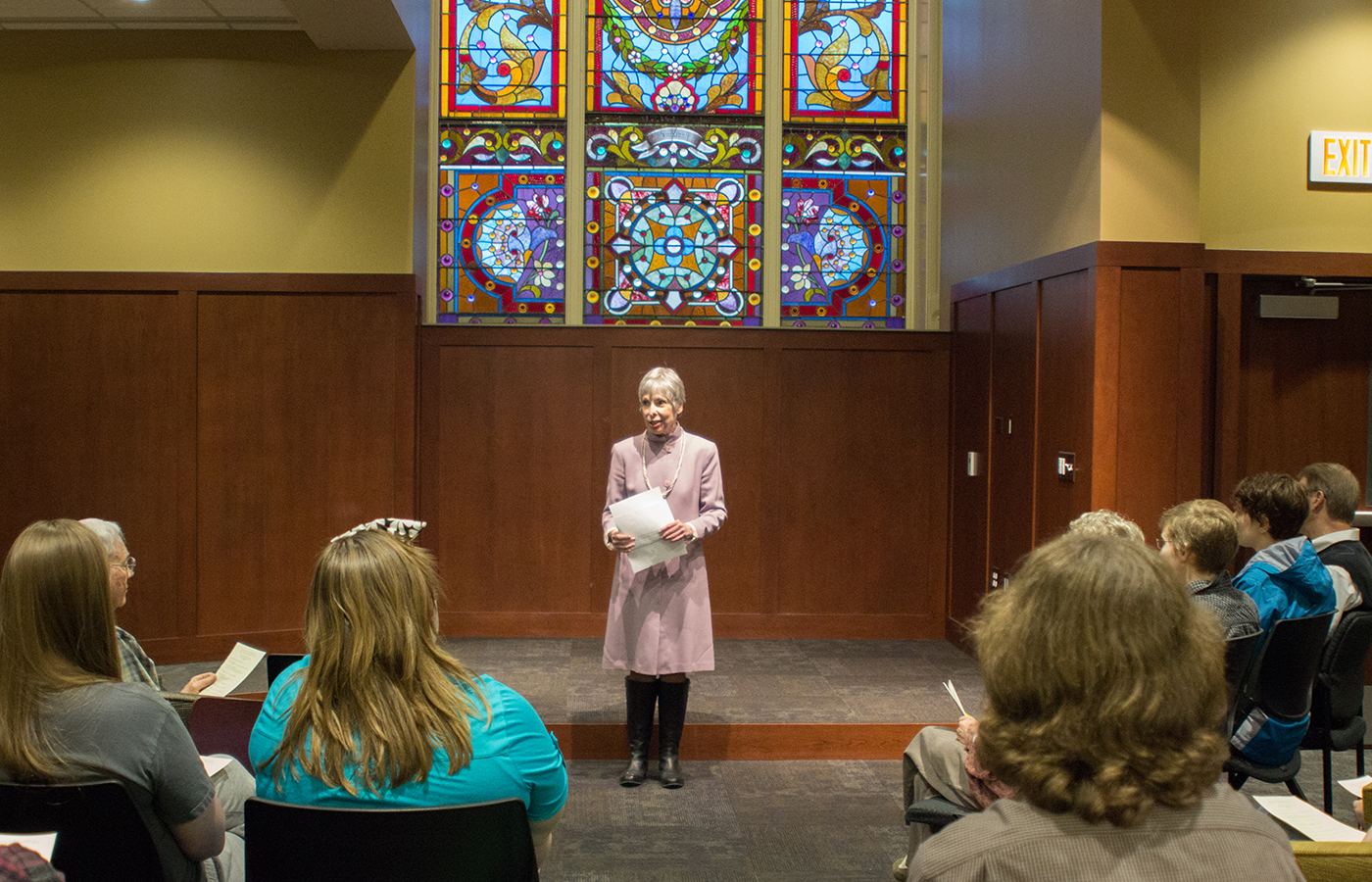 Forum in Old Main