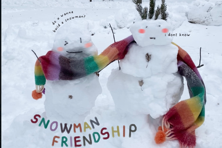 Snow friends