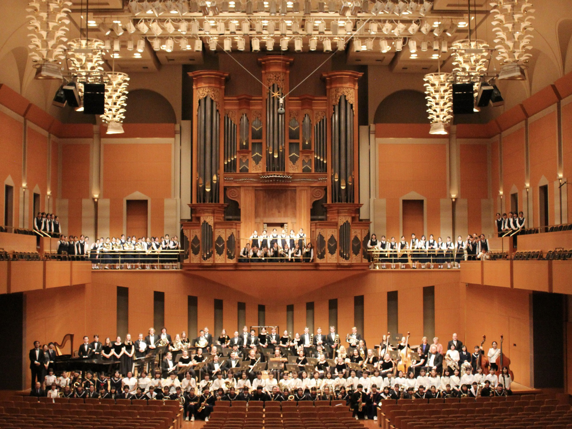 Augustana Symphonic Band in Japan