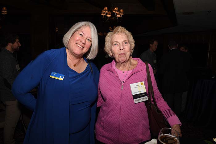 Jane Easter Bahls and Mary Espelie ’64 Kvamme in Denver