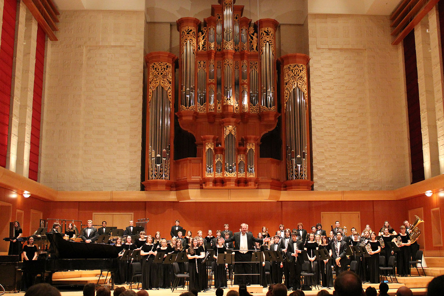 Symphonic Band performing in 2012