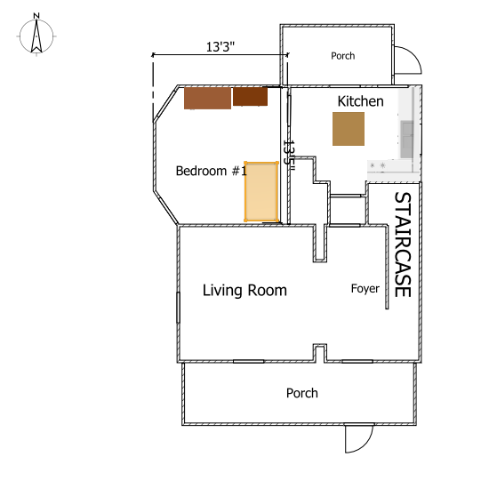 Celsius first floor floorplan