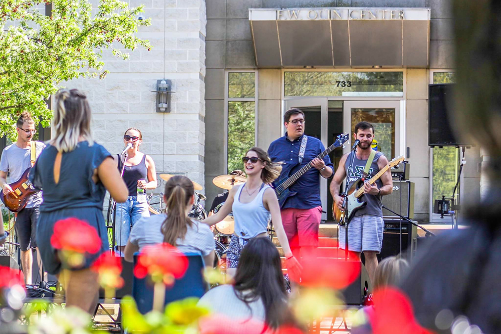 outdoor concert