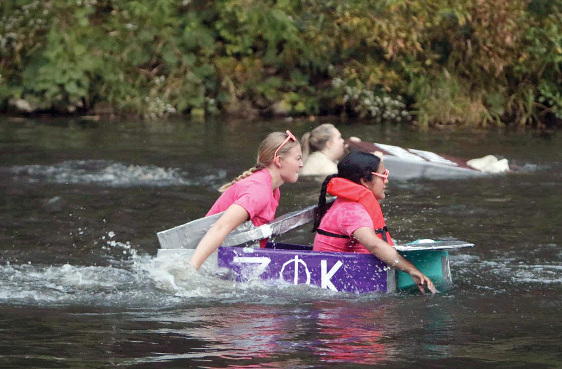 Kevin Lauridsen, Homecoming Cardboard Regatta Race 2023