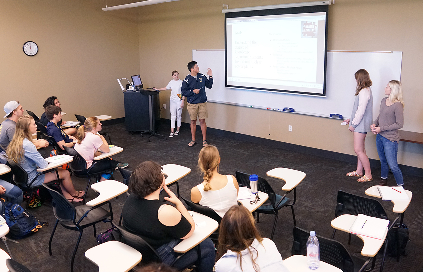 Classroom in the Olin Center