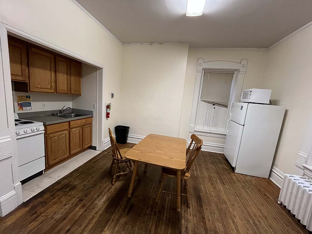 House on the Hill, apartment 5 kitchen/dining room
