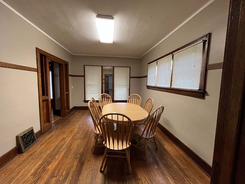 Lutheran living and dining room