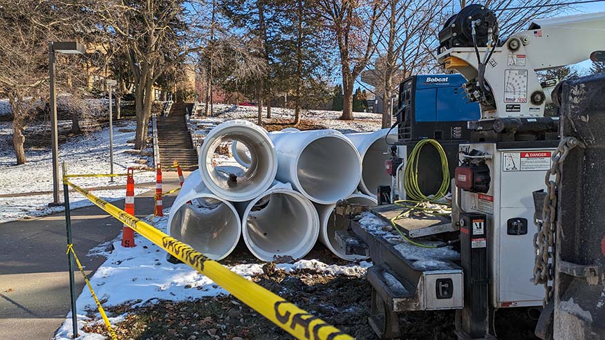 Pipes at Slough