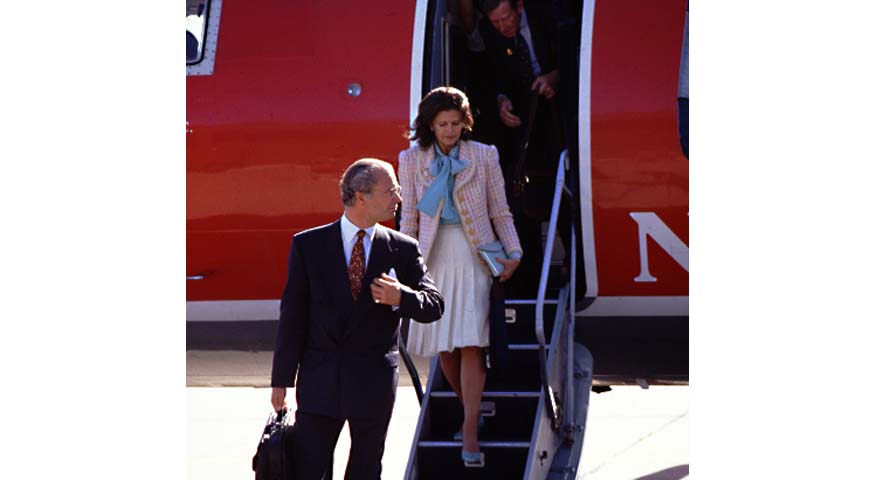 King Carl XVI Gustaf and Queen Silvia