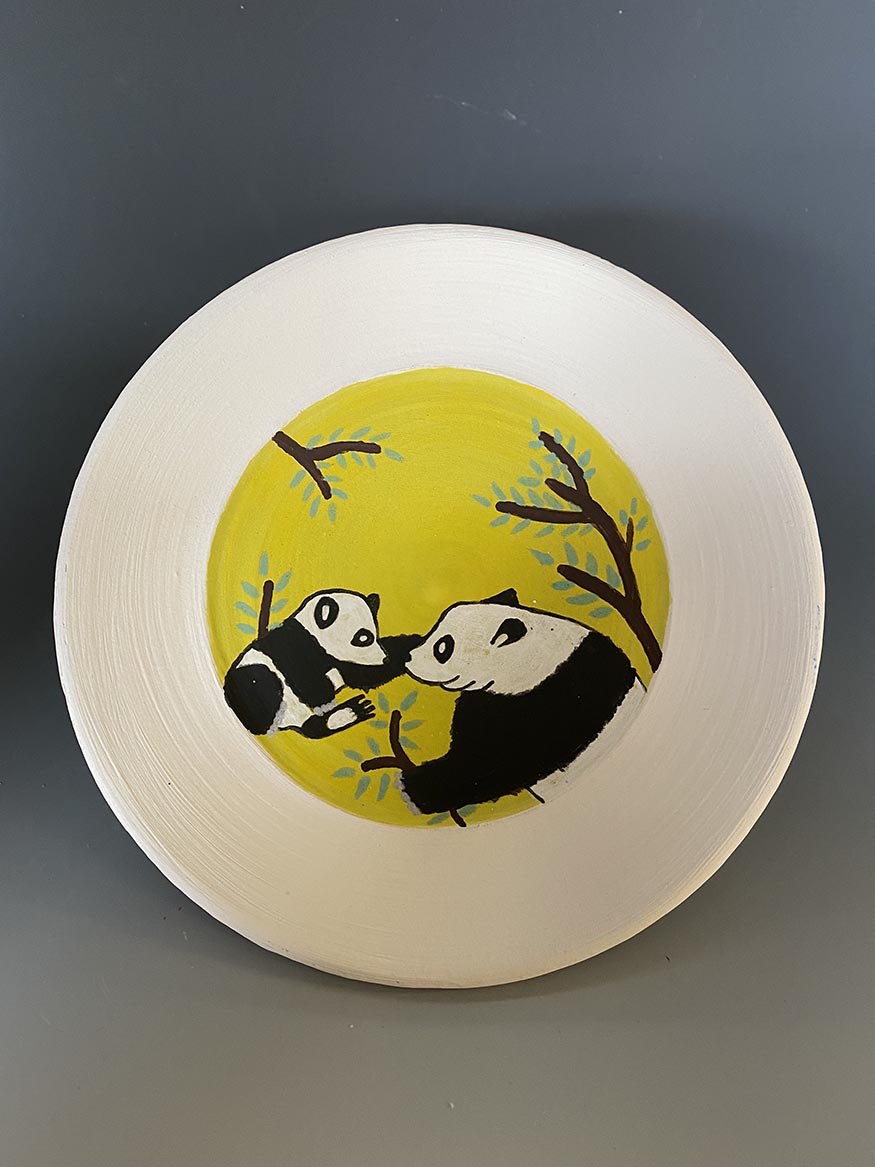 Panda plate
