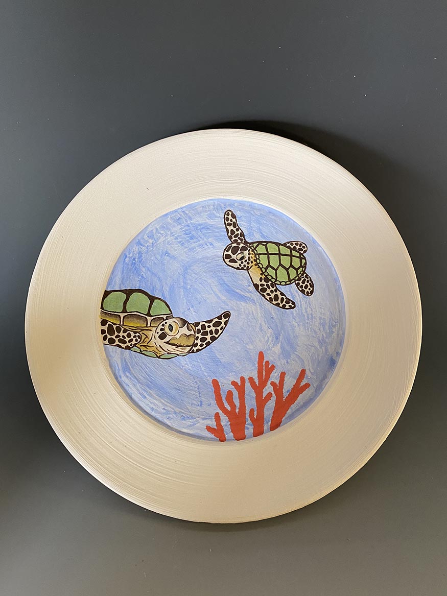 Turtle plate