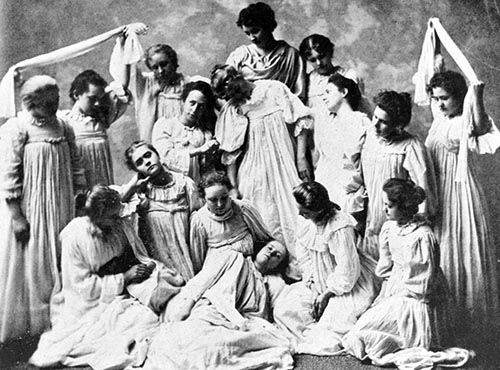 The Ladies' Physical Culture Class, 1900.