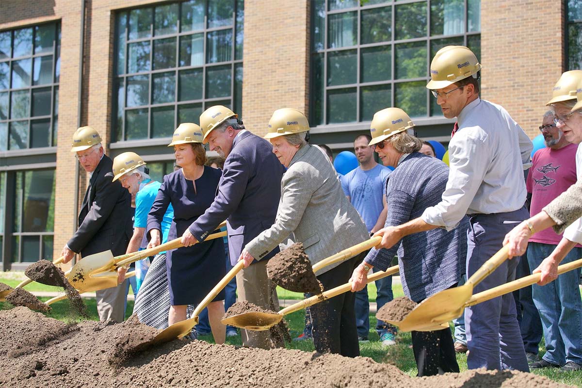 Hanson groundbreaking