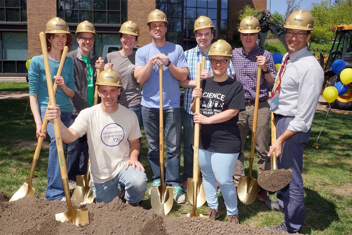 Hanson groundbreaking