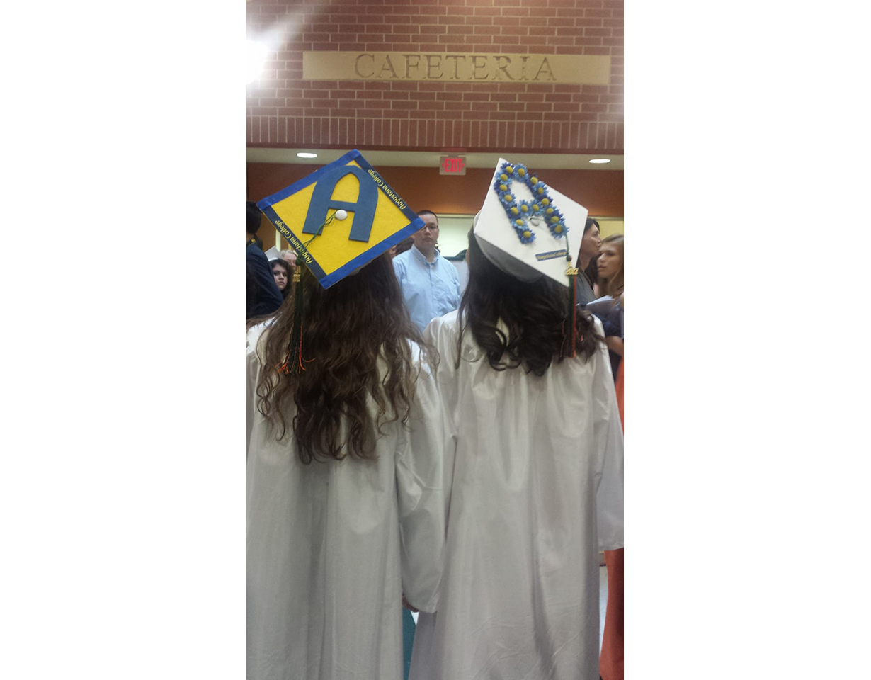 mortar board students