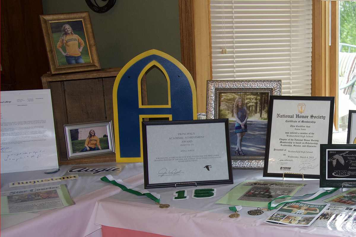 anna awards table