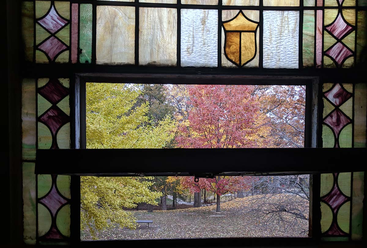 window in chapel