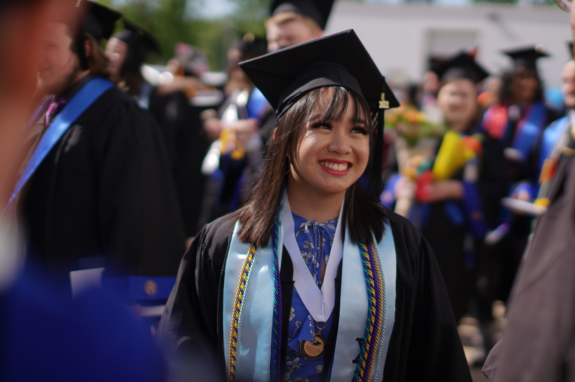 Student at graduation