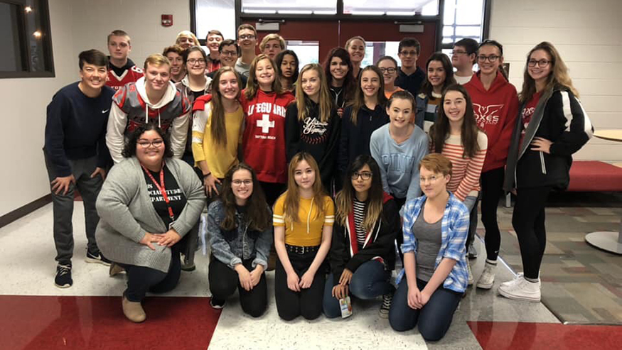 Colette Lariviere and history class