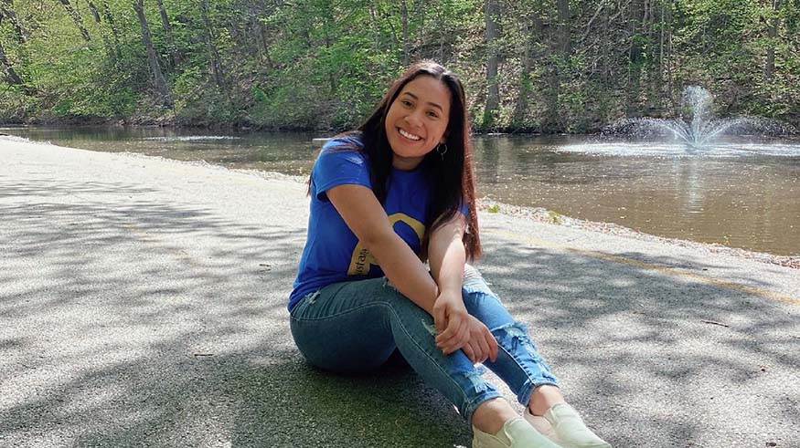 Augustana sophomore Johana Gonzales