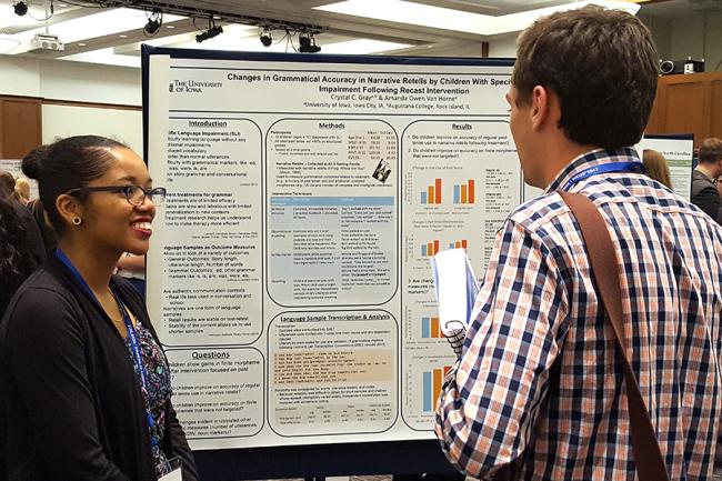 Crystal Gray discusses her research