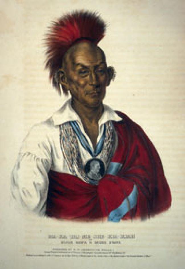 Portrait of Black Hawk