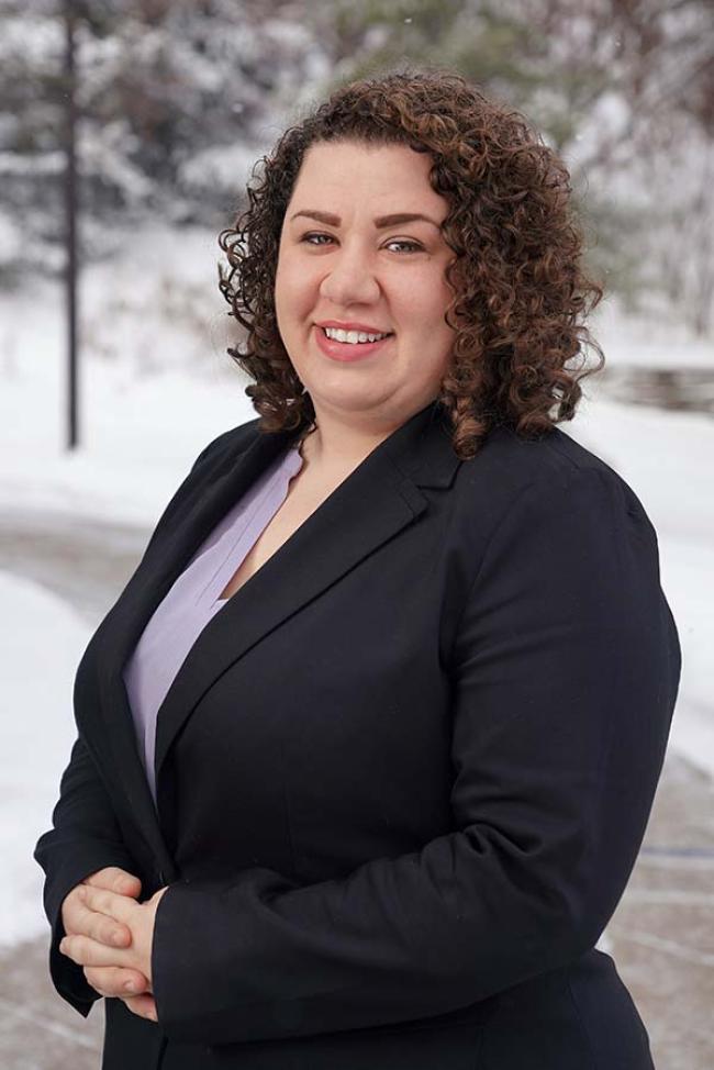 Leslie Scheck, associate director of career advising and education/career coach