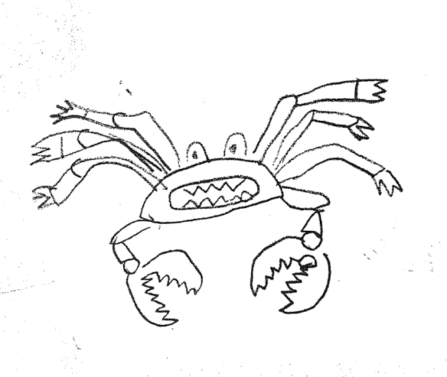 crab child art
