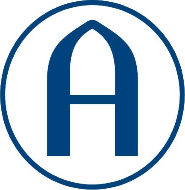 Circle A blue
