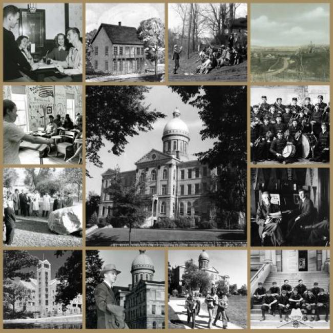 A collection of photos from Augustana history